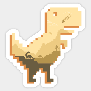 Jurassic Offline Sticker